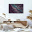 Art mural sur toile mauve et sarcelle mauve et rose-322100665
