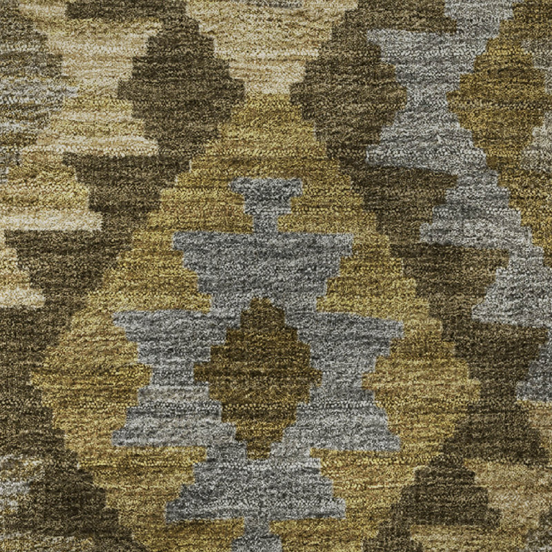 Premium Machine Washable Mayfield AMF1915 Tribal Rug, Rectangle 2'6" x 3'10"