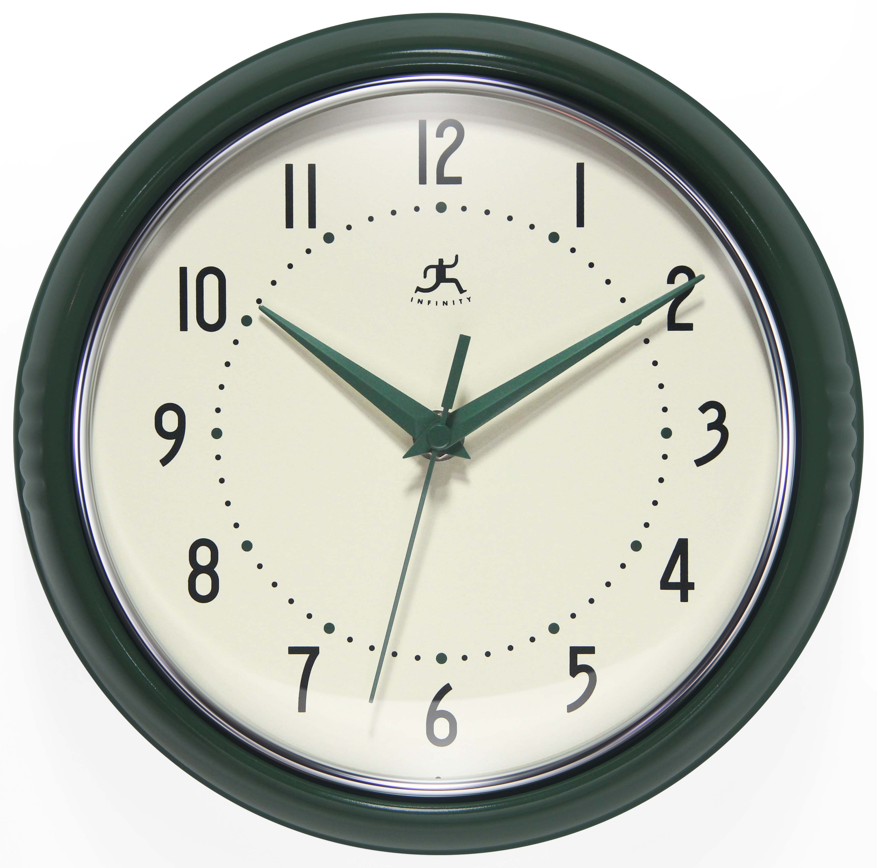 Small Desdra Wall Clock - Hunter Green