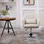 Twyman Upholstered Swivel Armchair-320419836
