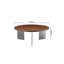 Table basse ronde avec surface en bois et pieds en métal-129682056-129682058