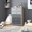 Commode à 5 tiroirs 30,7 po de largeur Bustillo-1008892212