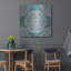 Art mural en métal «Star Mandala 1» par Yvette St. Amant-518902495