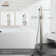 CASAINC 2 Handle Floor Roman Tub Faucet with Diverter
