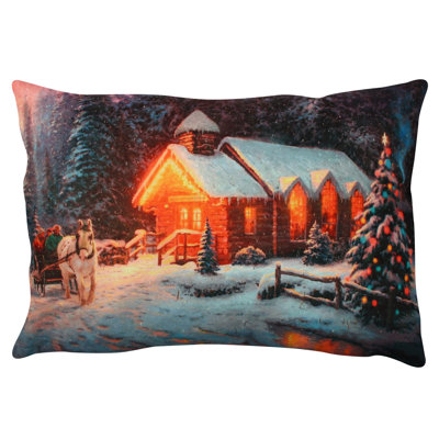 Coussin lavable de qualité supérieure avec housse amovible, 13 x 19 po, 50% coton / 50% polyester | Rembourrage en silicone, fermeture à glissière dissimulée, repassable | Parfait pour la décoration intérieure, les canapés et le confort d'assise