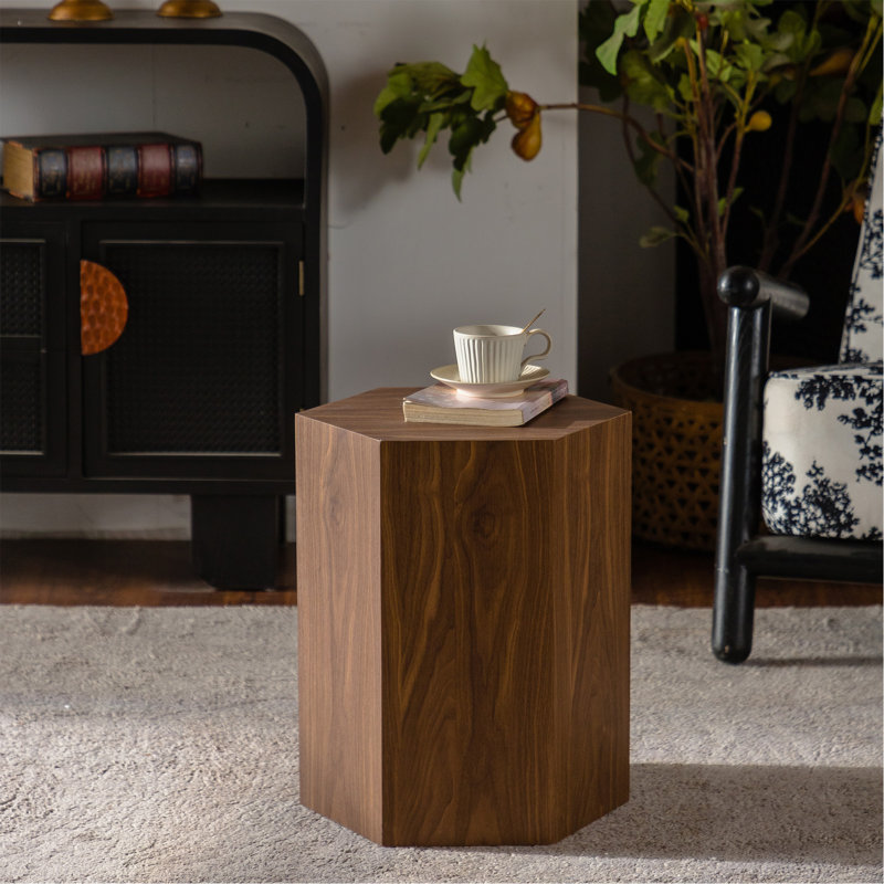 Table basse Hexagon, Walnut