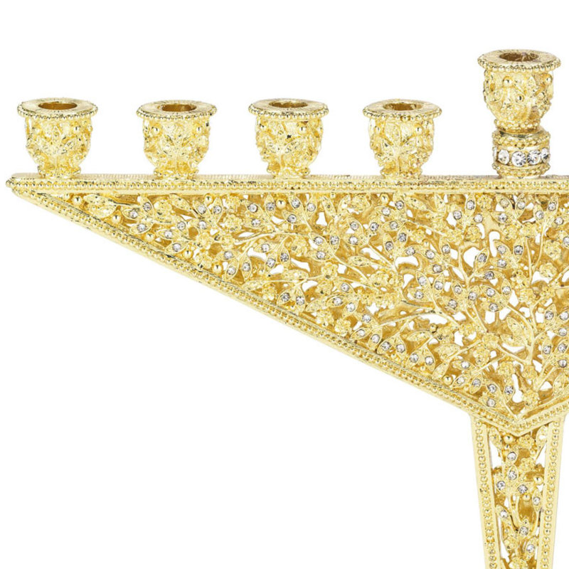 Isadora Menorah, Gold
