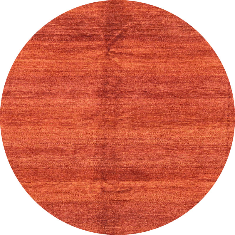 Tapis abstrait moderne 3392, Rond 8 pi