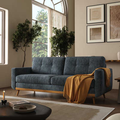 67.7” Loveseat Sofa, Mid Century Modern Decor Love Seat Couches