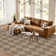 Vilena Herringbone Pattern Washable Area Rug - Chic Textured Design for Living Room, Bedroom, or Entryway Decor