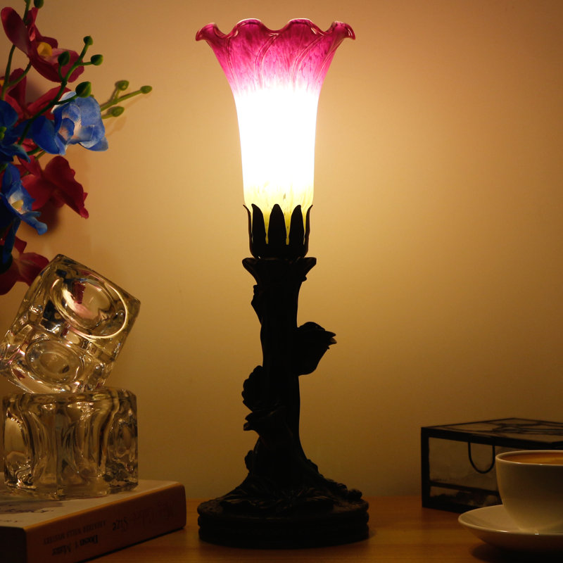 Lampe de table Lily, Rose
