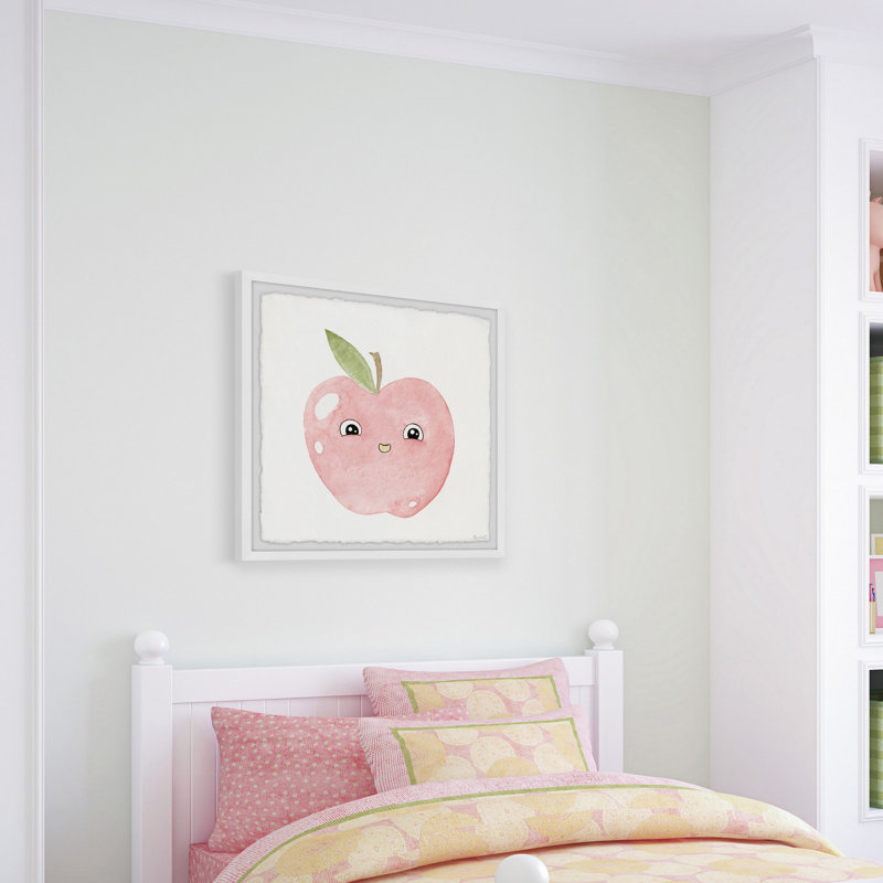 «Bilyeu Don't Wayez, Eat Apple», reproduction encadrée, H 24 po x l 24 po x 1,5 po