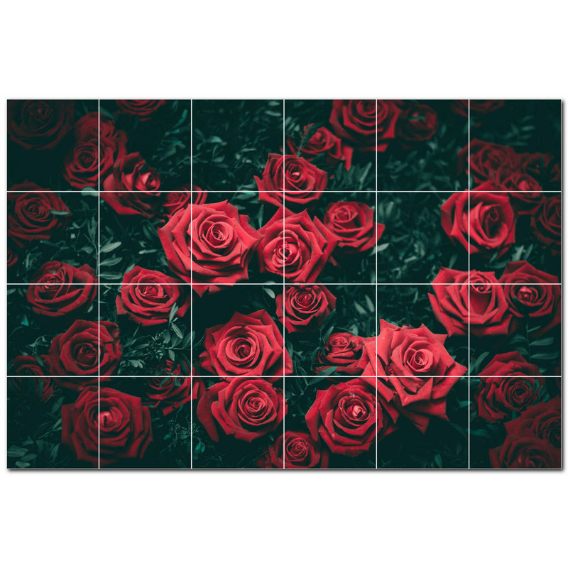 Fleurs photo 4,25 x 4,25