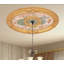 Lustre ovale médaillon de plafond