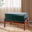 Tabouret en bois rembourré Mid Century-296692395