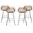 Endicott Wicker Outdoor 30'' Bar Stool with Cushion-1071175079-976293704