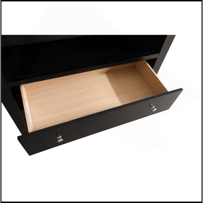 Commode Burlington, noir