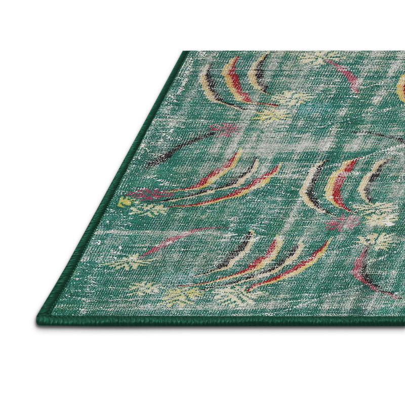 Akevia Oriental Indoor Rug, Rectangle 2' x 4'