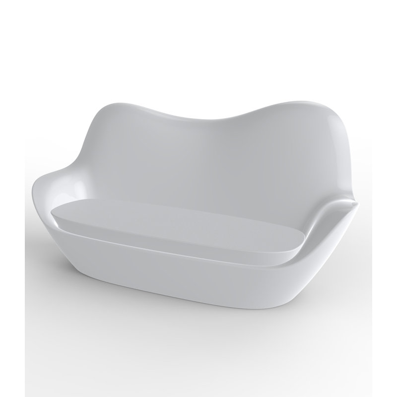 Sabinas - Canapé en résine - Laqué, Blanc