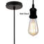 Annahy 2 - Light Black Single Pendant