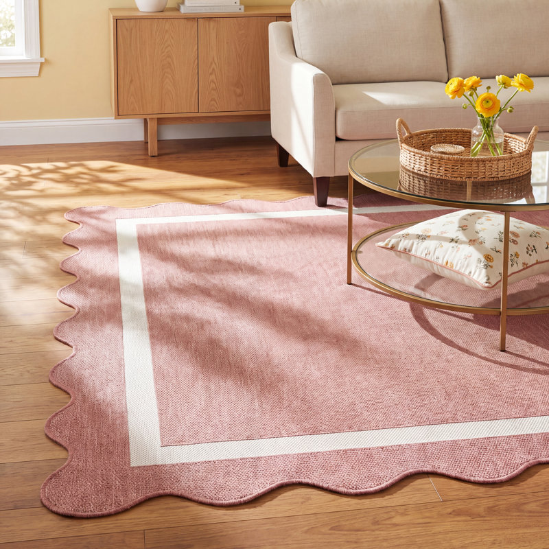 Skiles Machine Woven Rug, Rectangle 6'6.7" x 9'0.3"