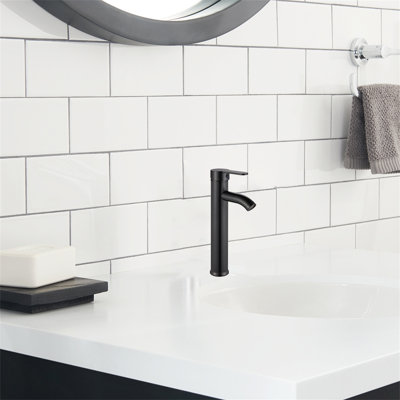 Robinet pour salle de bain à poignée simple Loft-Style