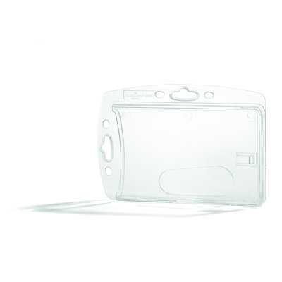 Shell-Style ID Badge Card Holders