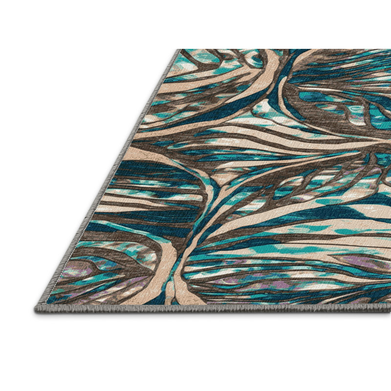  Tapis bord de mer lavable, Tapis de couloir 2 pi x 5 pi