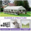 Tente de mariage robuste en acier-113728190