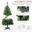 Arbre de Noël artificiel haut 4 pi-1433674293