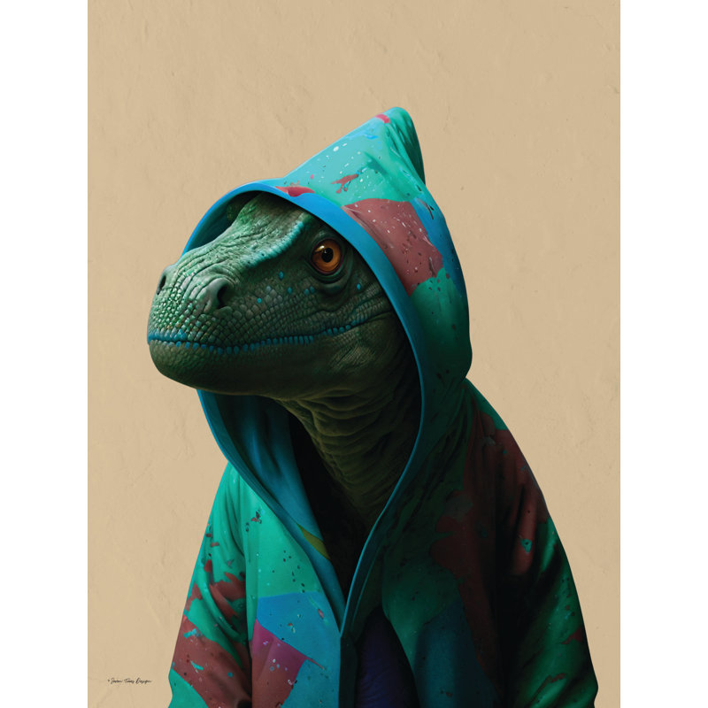 Sweat à capuche Dino II par Seven Trees Design, H 18 po x l 12 po
