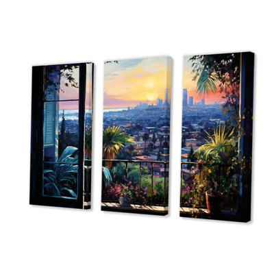 Los Angeles Window View 4 - Los Angeles Wall Art
