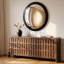 Otis Mirror Blackened Bronze