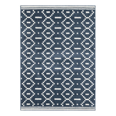 Latitude Run® Begna Nikolis Rug Blue