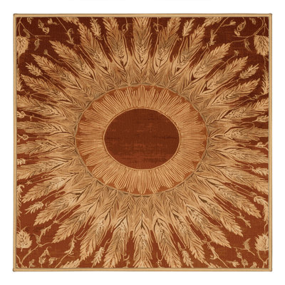 Machine Washable Nature Brown Area Rug