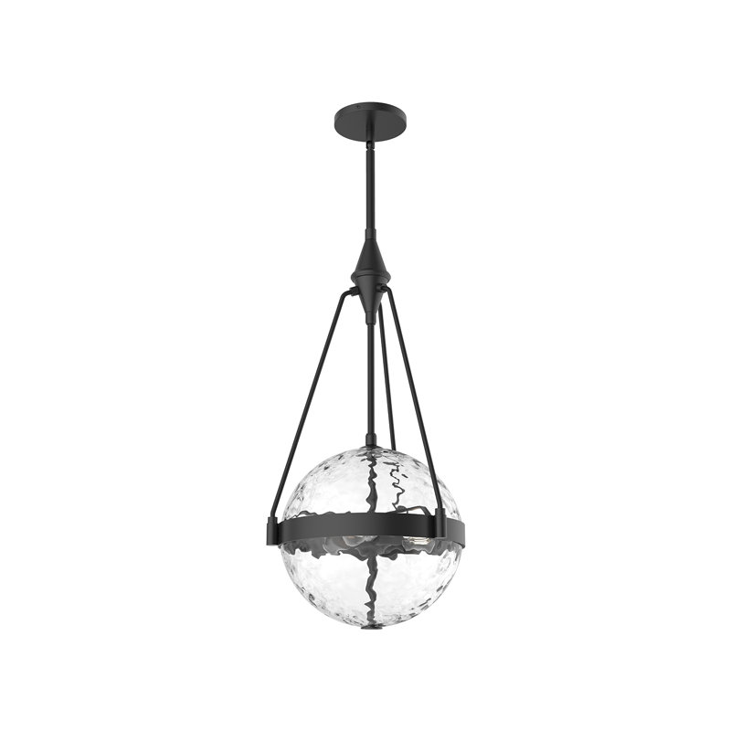 Harmony 3 - Light Unique/Statement Pendant, Matte Black