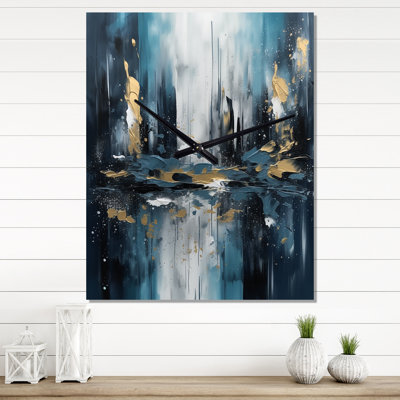 Jaisa - City Art Deco Wall Clock Oversized