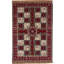 Hand Woven Cotton and Wool Oriental Area Rug