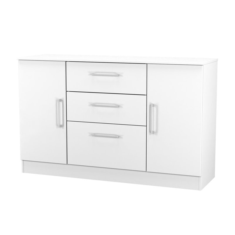Bluntson 126cm Sideboard, White