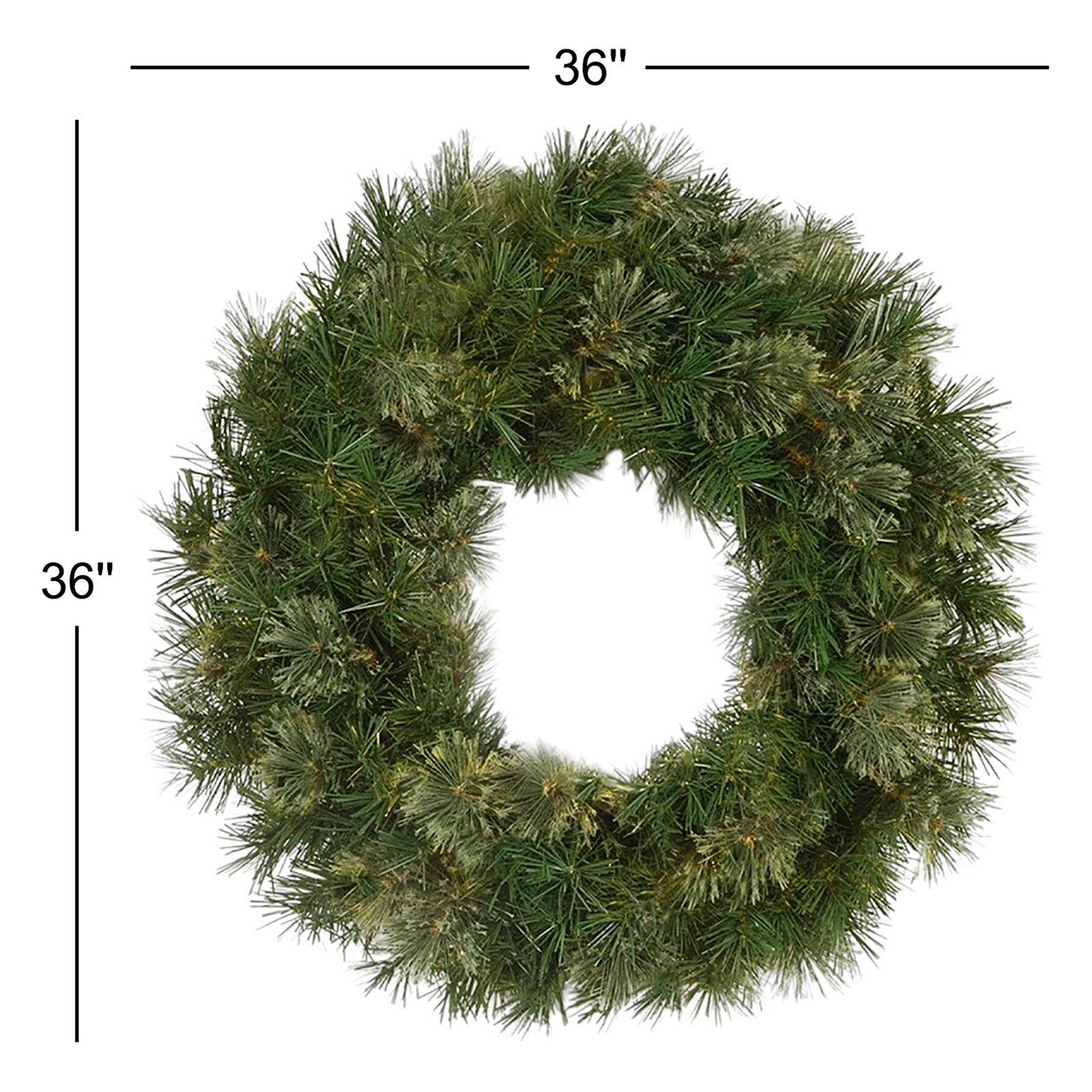 Pine Wreath, 36"