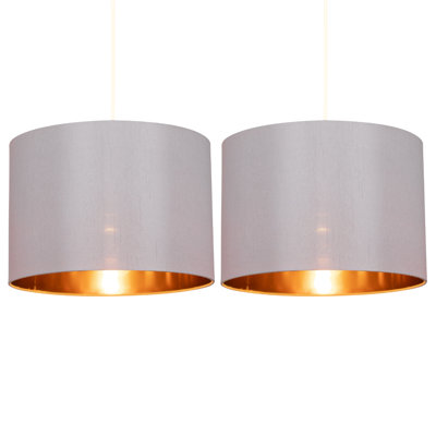 Madde Silk Drum Pendant Shade