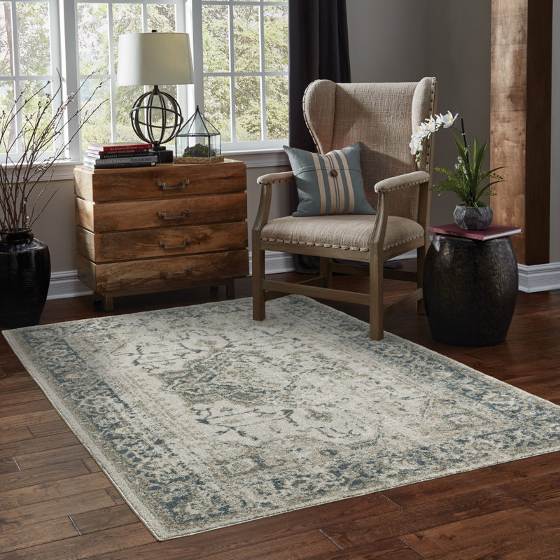 Abry Oriental Indoor Rug, Rectangle 9'10" x 12'10"