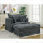 Chaise longue inclinable avec repose-pieds xpiyaer-343854349