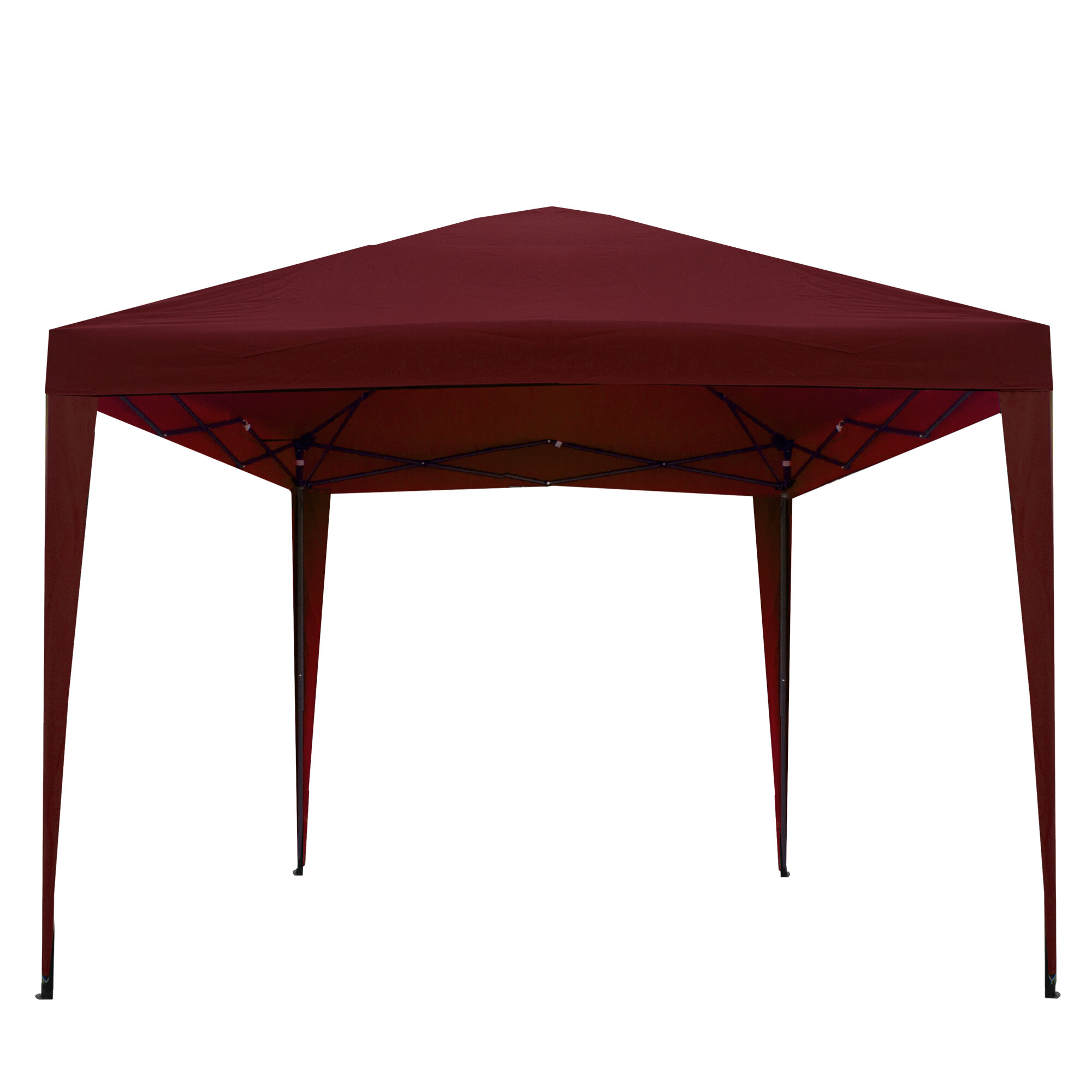 Northlight Seasonal 10' x 10' Burgundy Pop-Up Outdoor Canopy Gazebo ...