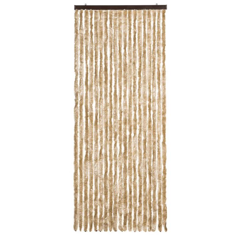 Blackout Single Curtain Panel, Beige, 56 W x 185 D cm