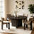 Extendable Dining Table 4-6 Seat Dining Table-1739391202