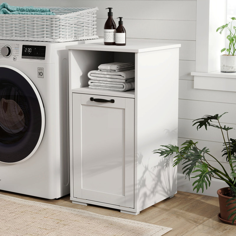 Laundry Cabinet ,With 1 Removable Liner Bags