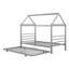 Lit plateforme simple en métal Mondamin-1531324116