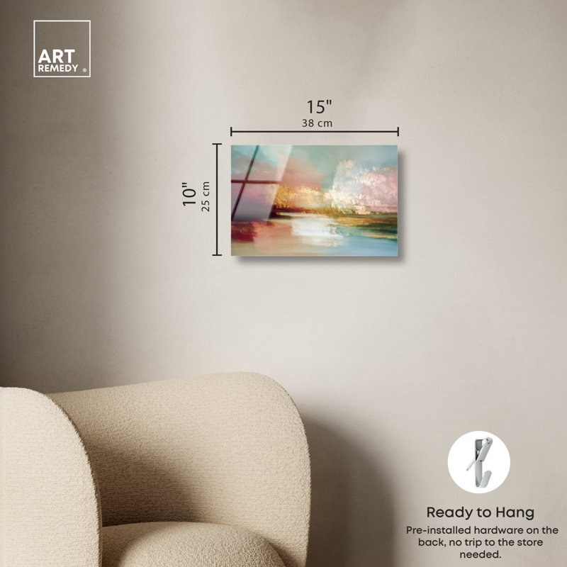 Art mural doré doré Golden Hour III par Art Remedy, prêt à accrocher, 15 x 10, H 10 po x l 15 po