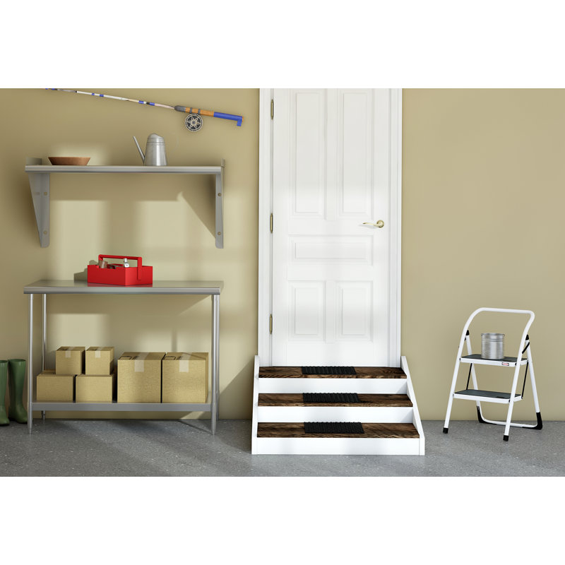 Couvre-marche adhésif en caoutchouc Ramsey, H 0,25 po x l 17 po x P 4 po